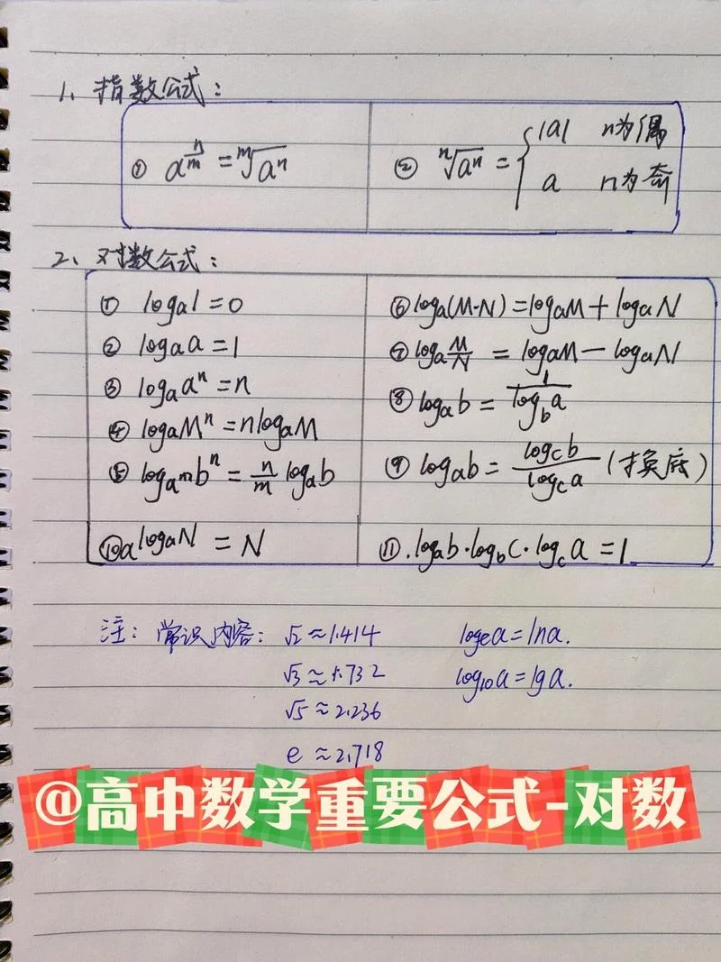 对数的常用公式_2