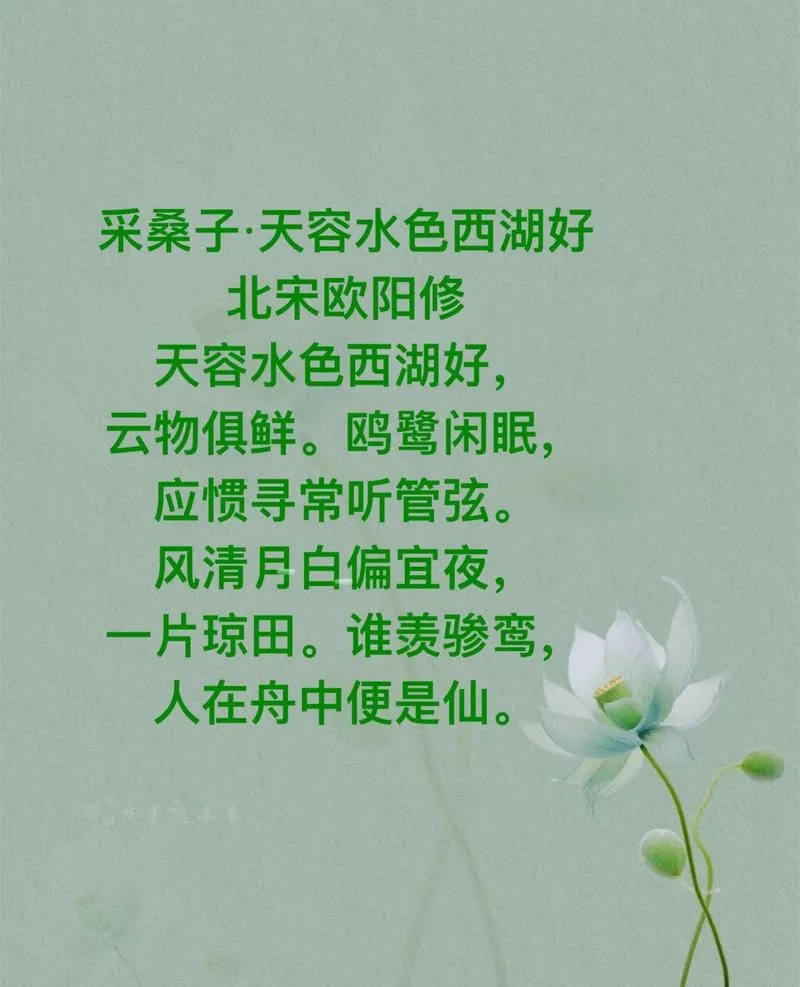 水光接天的上一句-水光接天上一句