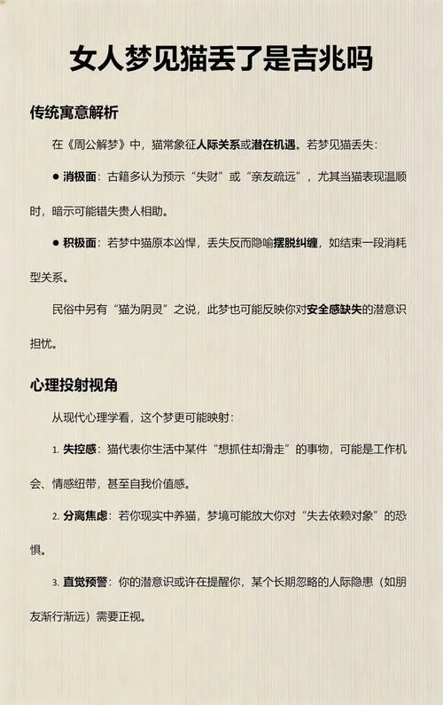 梦到买猫是什么征兆 女性_2