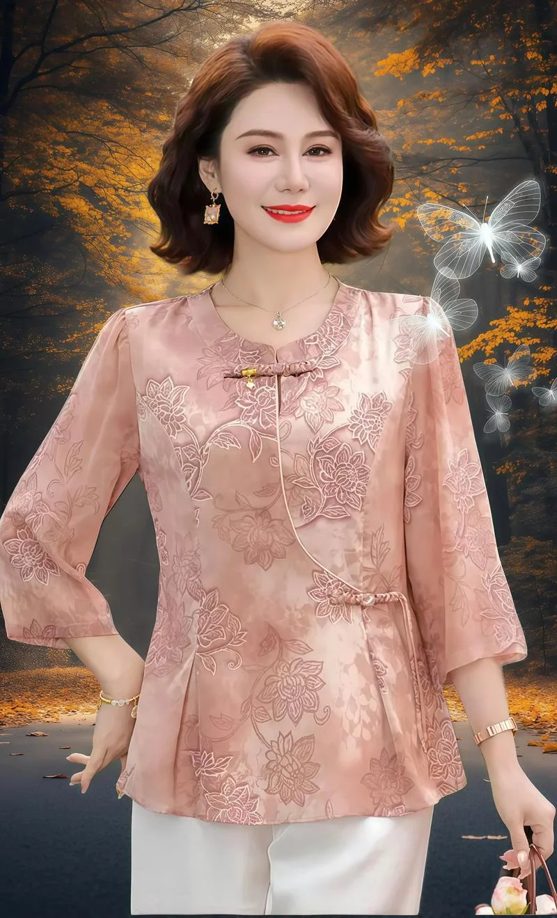 梦见妈妈穿新衣服_2
