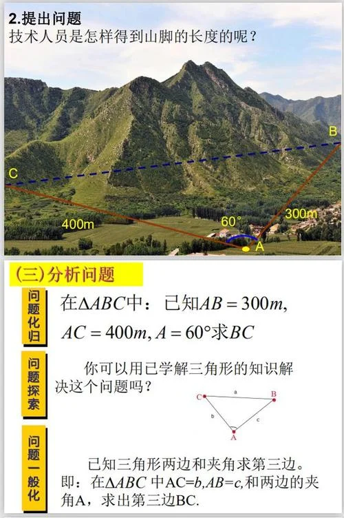 余弦定理优秀说课稿_2