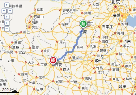 荆州到西安有多少公里_1