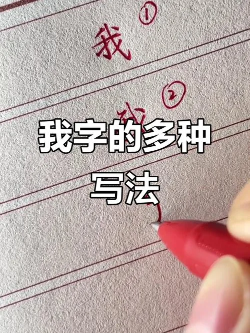 我的笔顺是怎么写的呢_1
