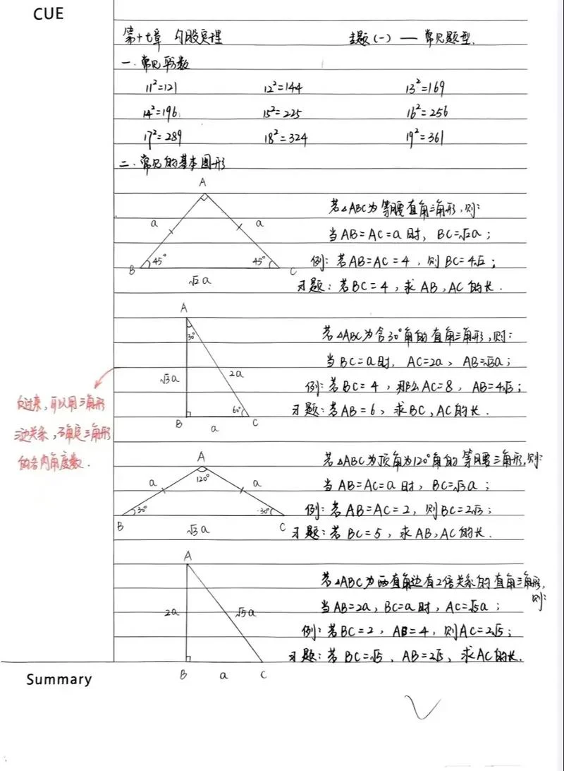 初中勾股定理公式-初中勾股定理公式