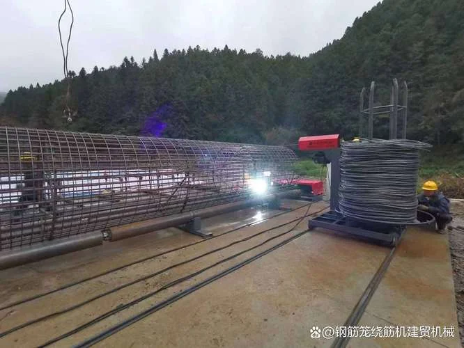 钢筋笼绕筋机原理特点-钢筋笼绕筋机原理特点