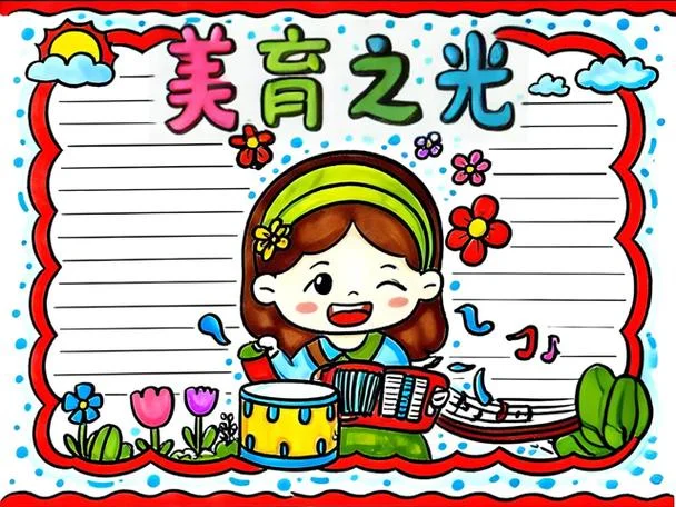 美育教育手抄报图片_1