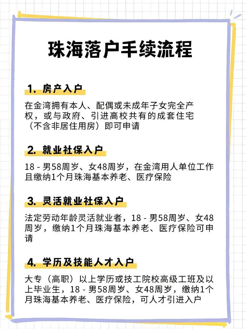 中山入户条件和方法-