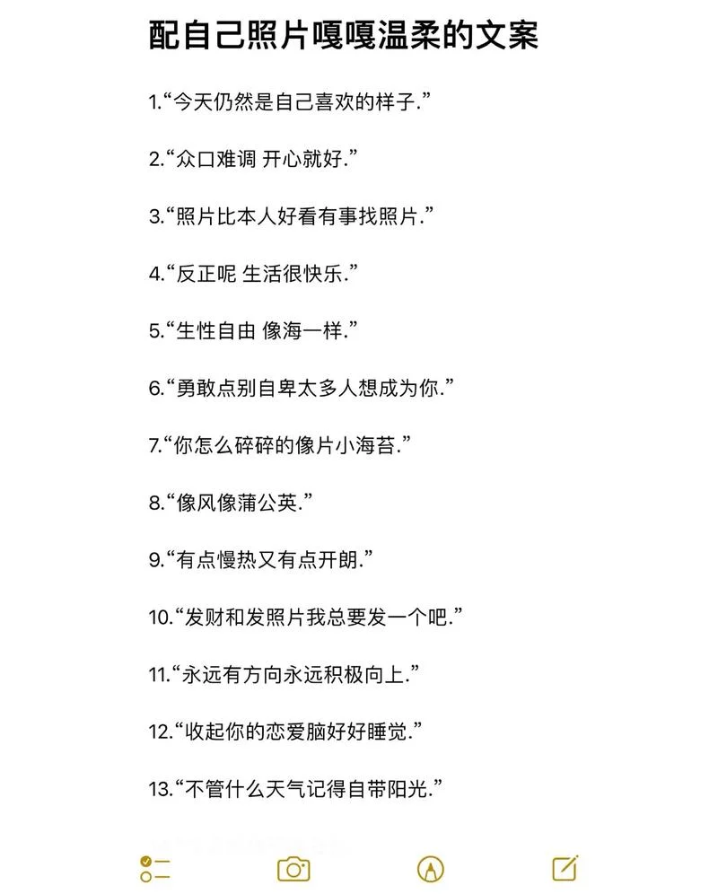 抖音发照片文案_2