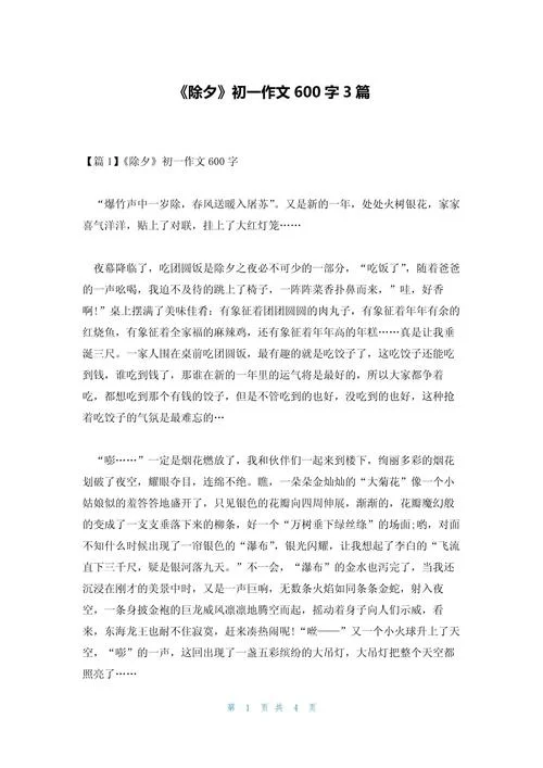 除夕说明文_2