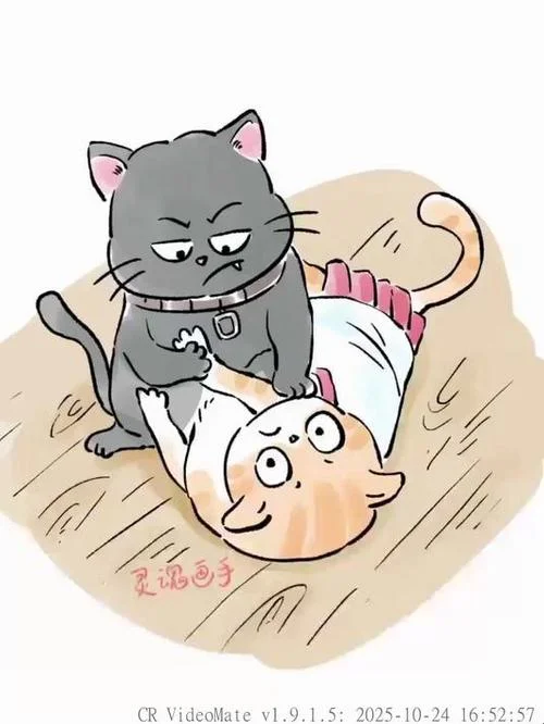 梦到猫咪打架_1