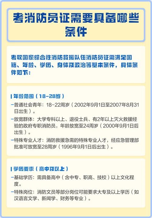消防证报考条件是什么啊_1