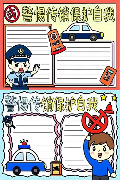 防传销手抄报内容-防传销手抄报