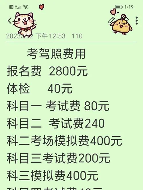a1驾照要多少钱报名-1 字驾照费用查询
