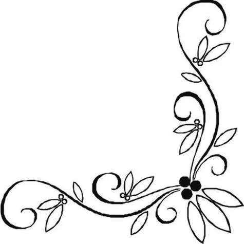 边框简笔画 花边_1