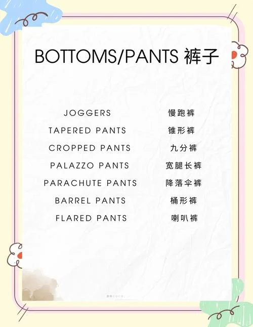 短裤单词怎么写_1