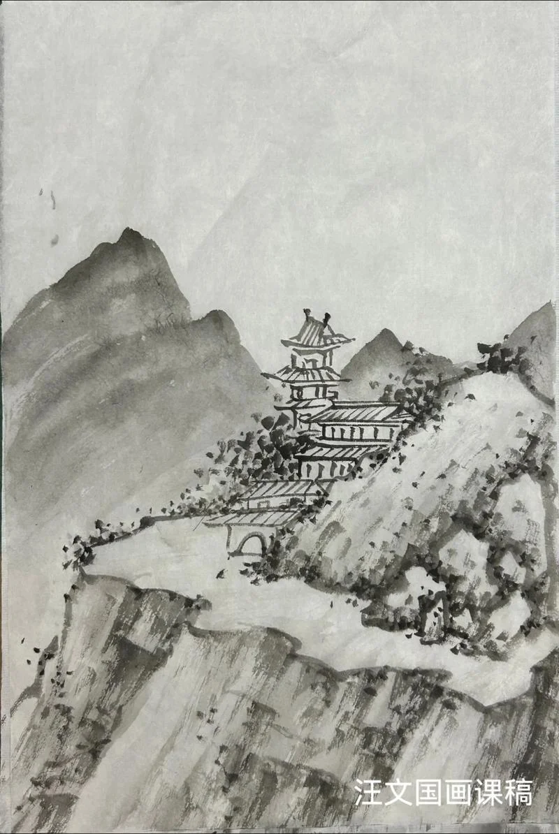 山水画该怎么画_1