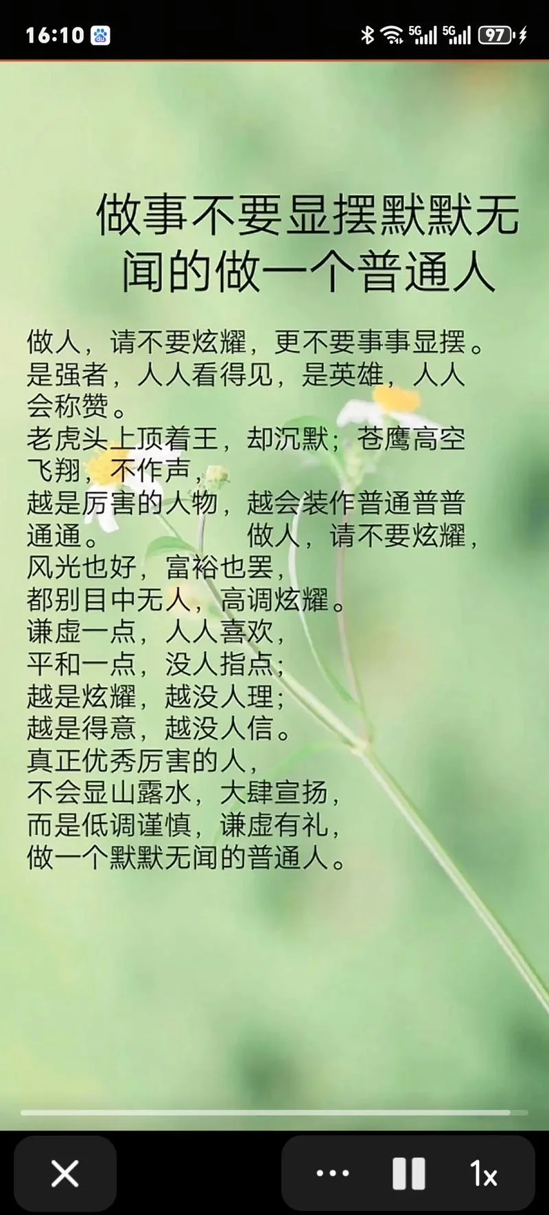 谦卑心态的感悟和见解-谦卑心态感悟见解