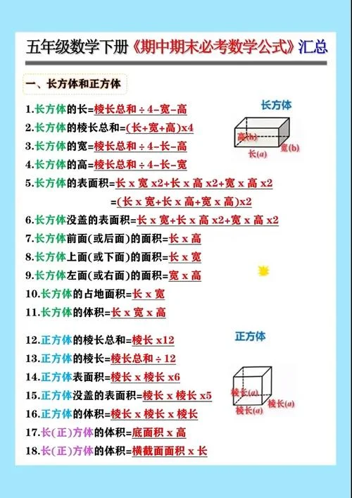 棱长之和公式_1
