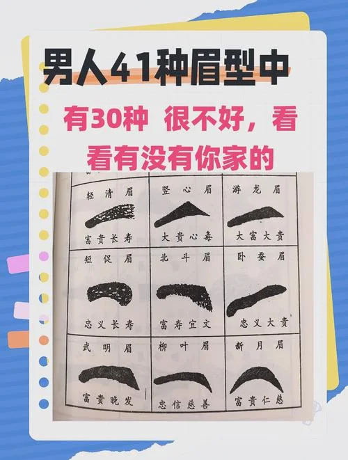 浓眉的男人面相_1