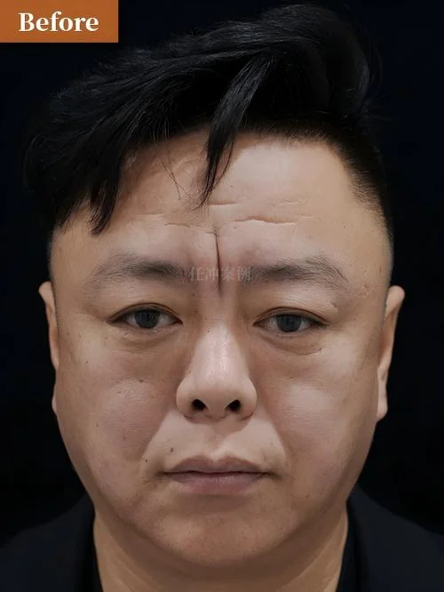八字胡的男人面相_1