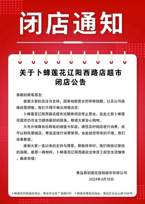 商场闭店申请书_1