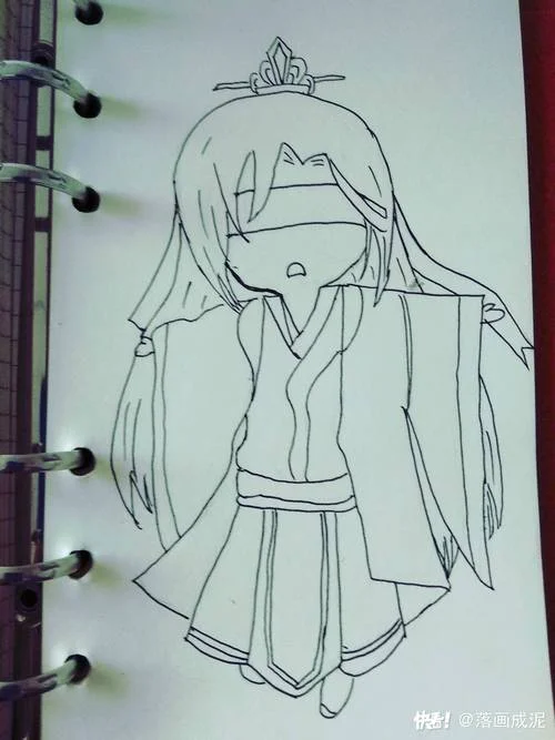 魔道简笔画q版_2