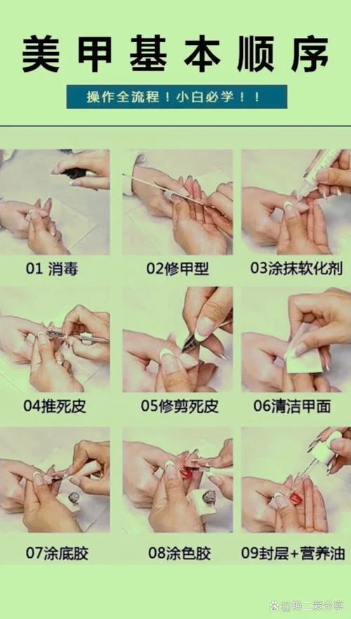 怎么学做美甲视频教程-学做美甲视频教程