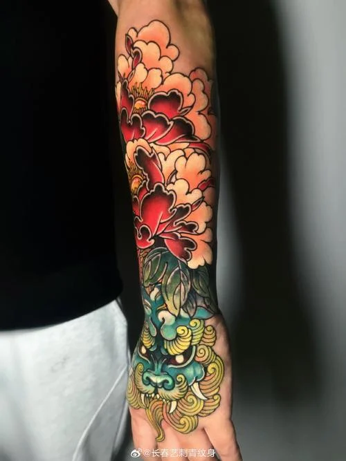 纹身纹花臂多少钱_2