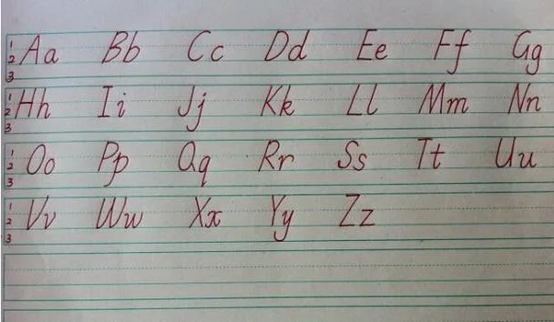 大小字母怎么写_2