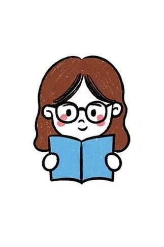 简笔画我爱看书_1