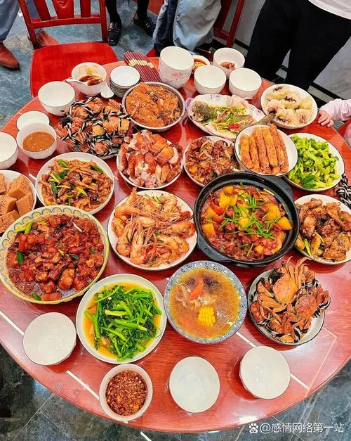 梦见家里来亲戚吃饭_2