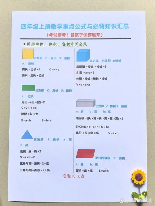 长方形和正方形的棱长公式_2