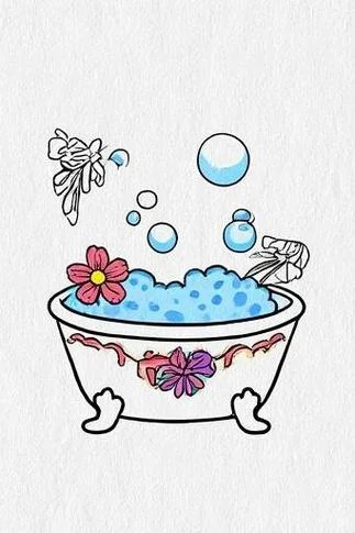 浴缸简笔画大全-浴缸简笔画总览