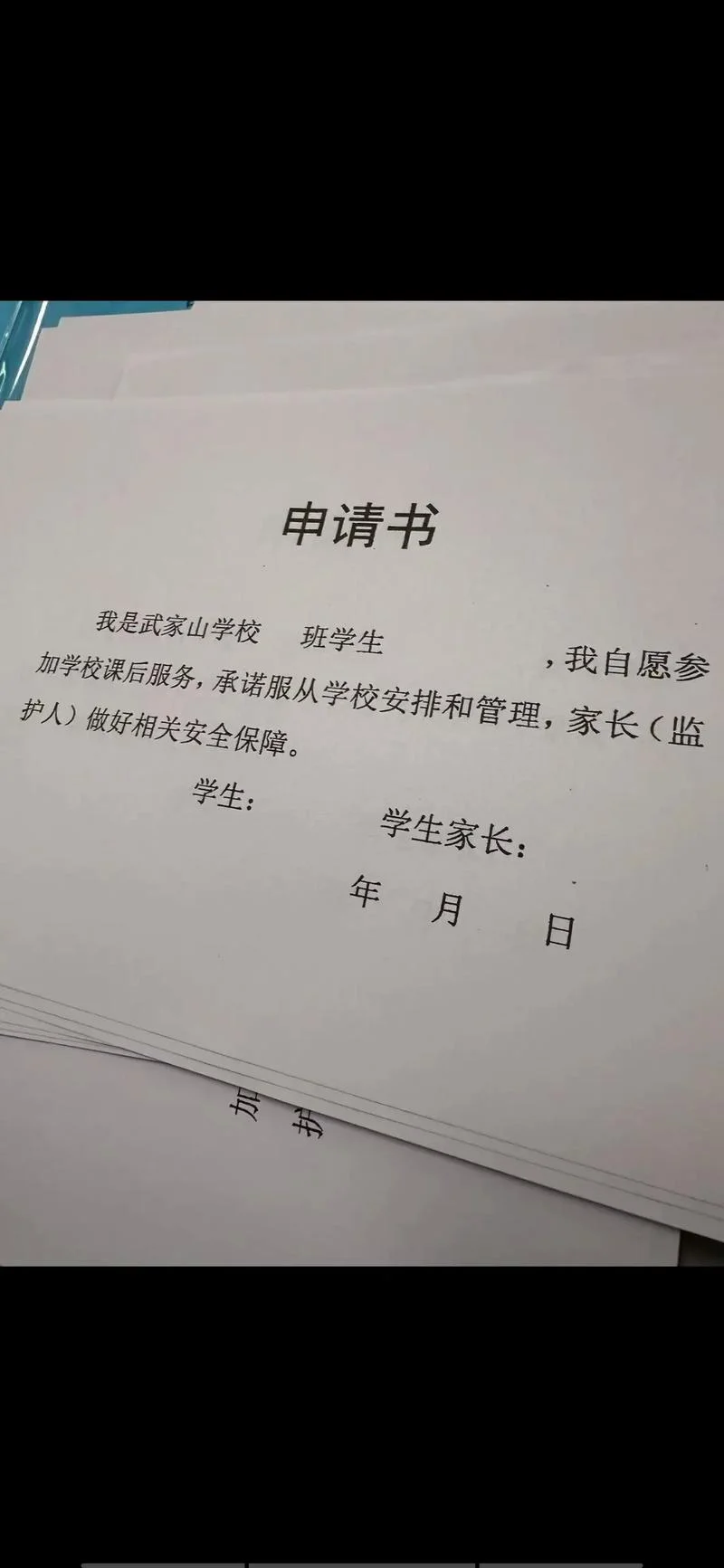 陪读申请书模板范文_1