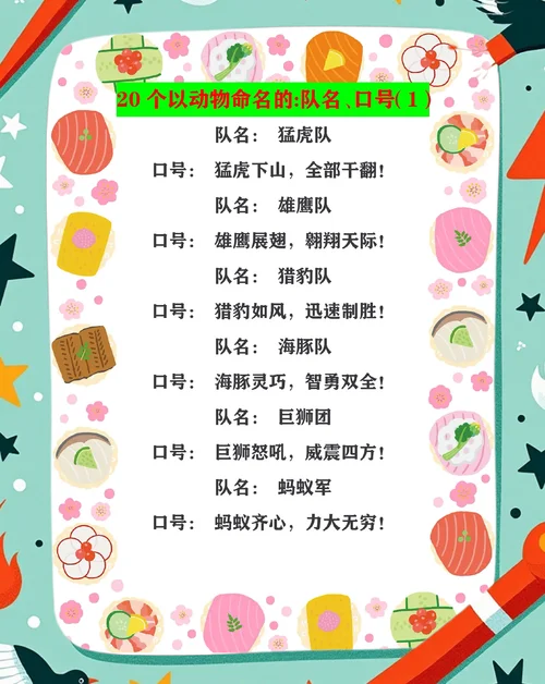 霸气的团队名字叫什么-霸气团队命名