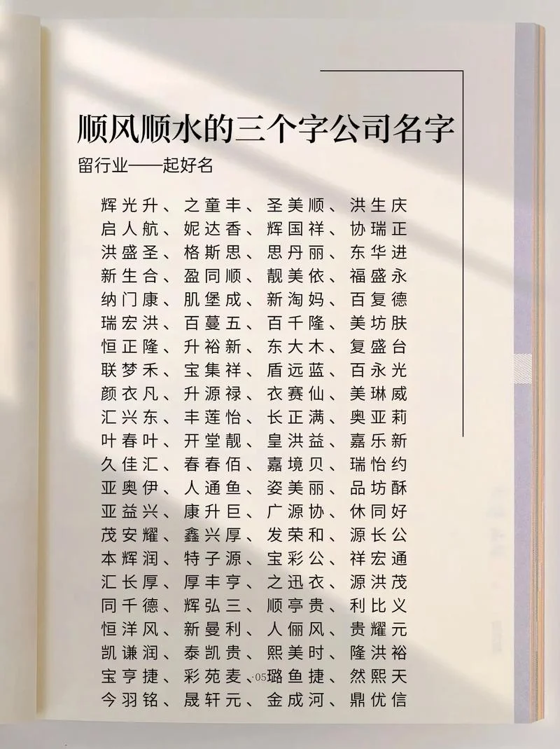 公司起名三个字免费网_2