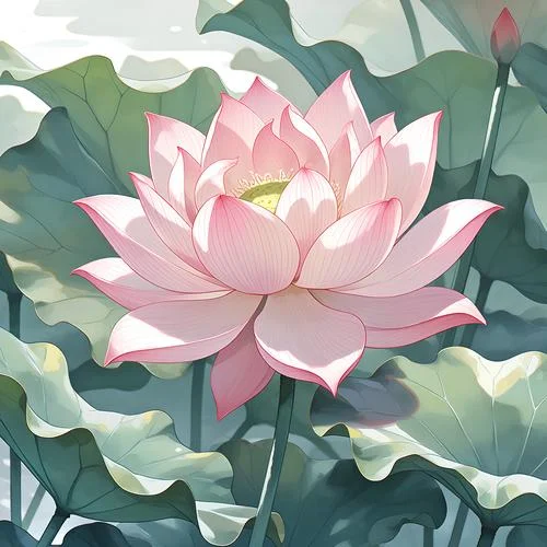莲花微信头像寓意-莲花头像寓意深。