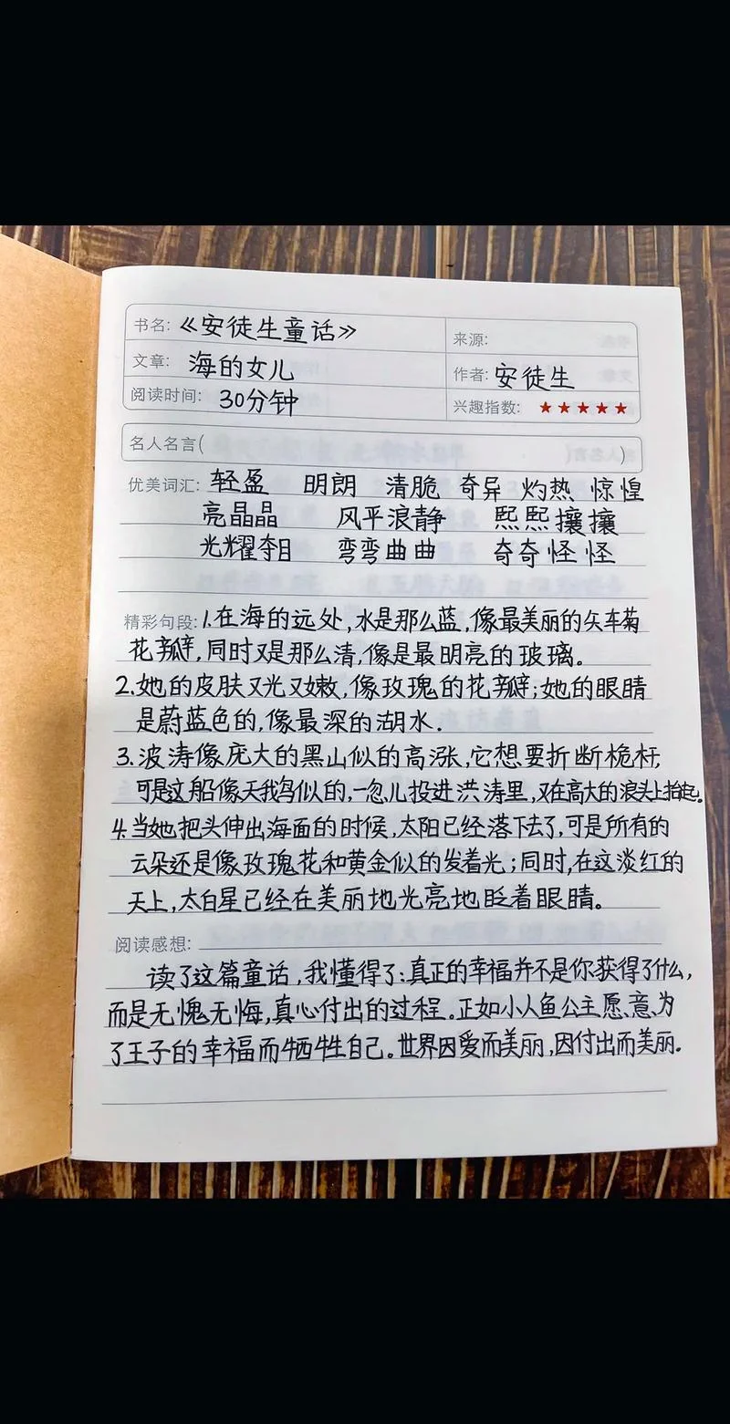 读书笔记 范文_2