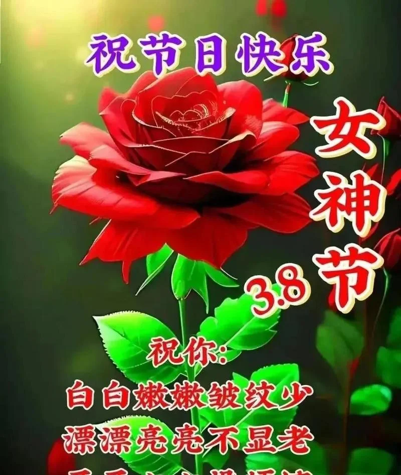 三八妇女节的祝福图片_2
