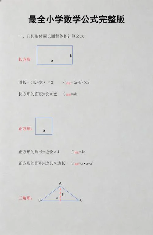 正方体的侧面积公式_1