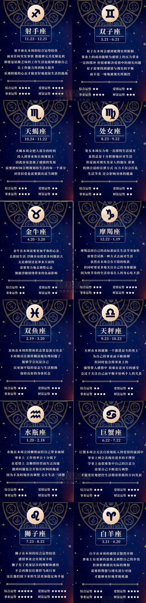 星座运势查询每日运势-每日星座运势查询