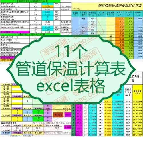 管道保温棉计算公式_2