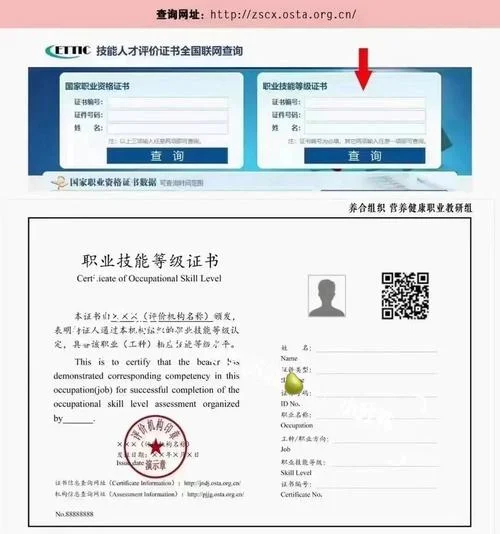职业技能评价证书全国联网查询_2