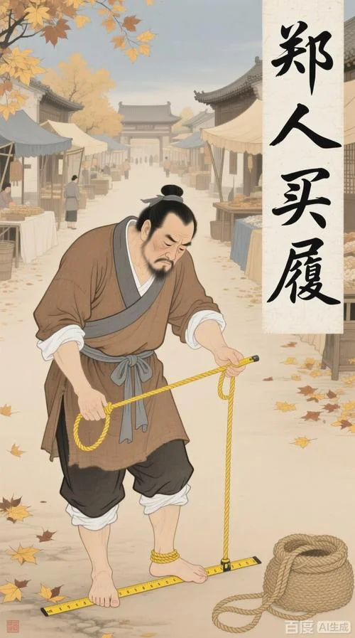 郑人买履是什么道理-郑人买履问道理