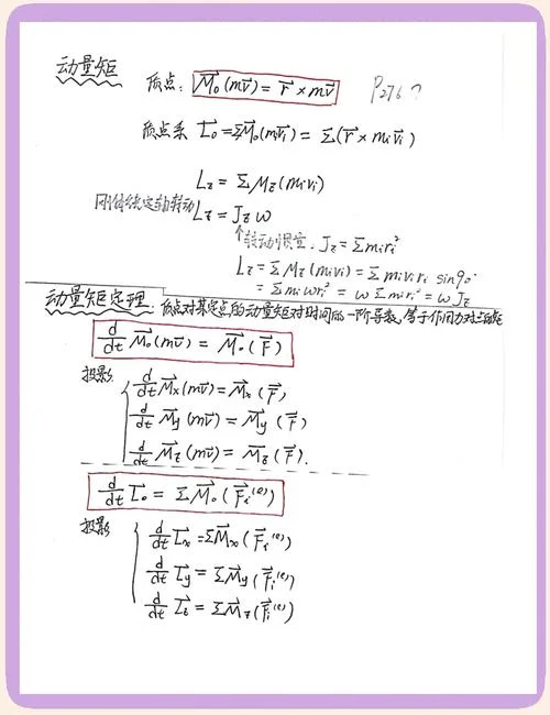 冲量定理的公式_1