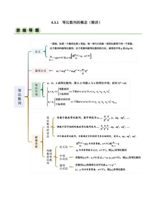 等比数列公式及计算_2