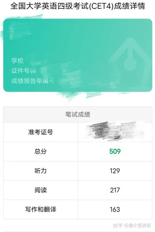 如何查四级英语考试成绩_1
