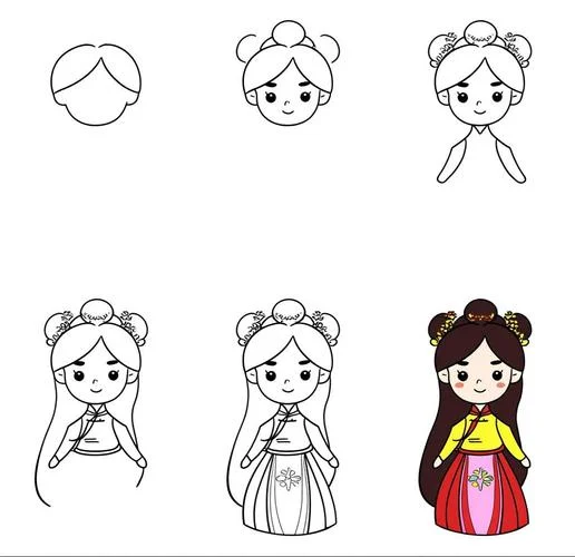 小美女怎么画-美女画术小窍门