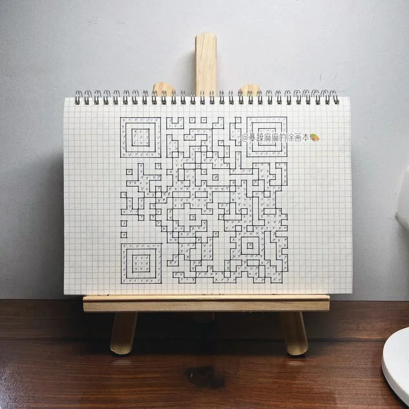 25×25的二维码怎么画-25×25二维码绘制