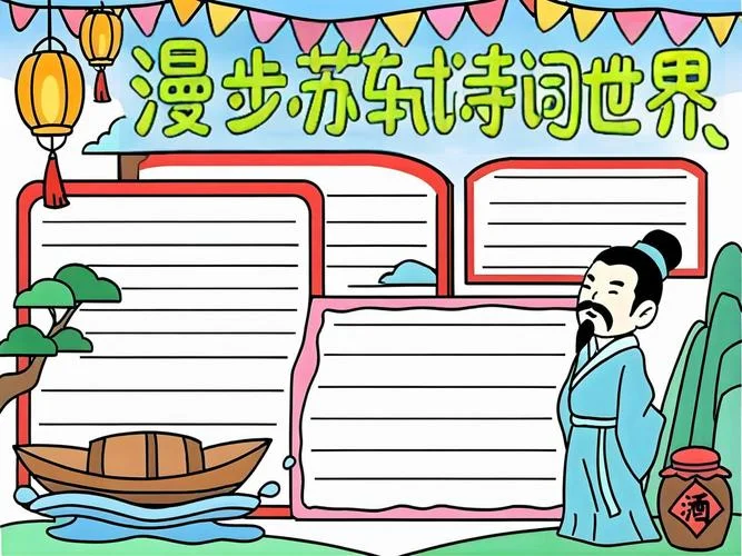 诗词歌赋手抄报大全-诗词歌赋手抄报大全